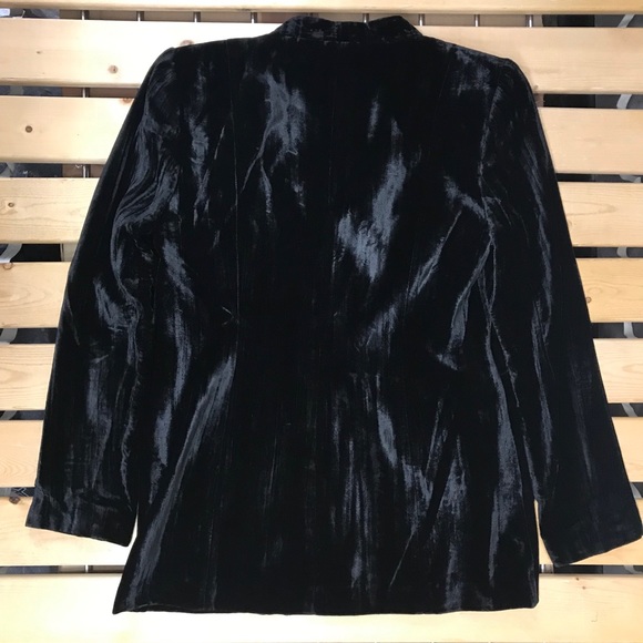 Calvin Klein Plus Velvet Front Clasp Jacket,NWOT - Picture 6 of 11